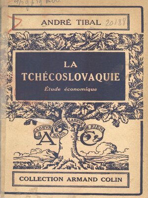 cover image of La Tchécoslovaquie